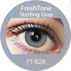 Sterling Gray soft color lens